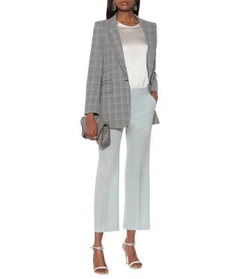 Pantalon droit en crêpe de coton | Stella McCartney