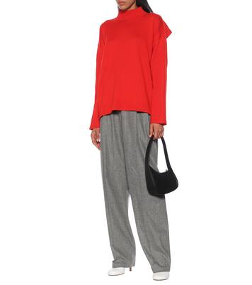 Wool mockneck sweater | Monse