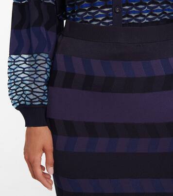 Rosa ribbed-knit midi skirt | Diane von Furstenberg