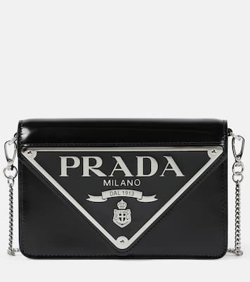 Schultertasche Mini aus Leder | Prada