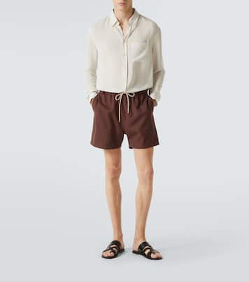 Sandalen Culver aus Leder | Saint Laurent