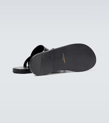 Sandalen Culver aus Leder | Saint Laurent