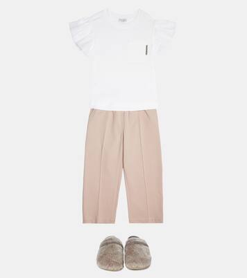 Cotton T-shirt | Brunello Cucinelli Kids
