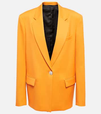 Blazer Bianca aus einem Wollgemisch | The Attico