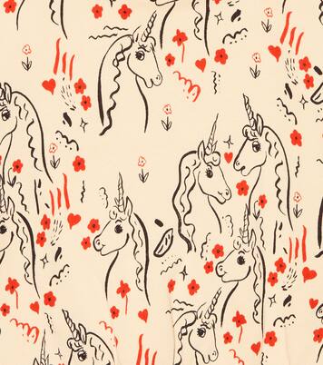 Printed cotton jersey sweater | Mini Rodini