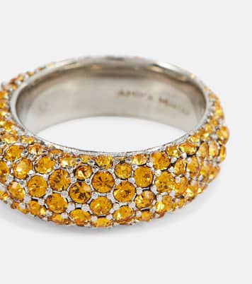 Ring Cameron mit Kristallen | Amina Muaddi