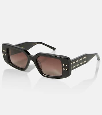 V-Cinque rectangular sunglasses | Valentino