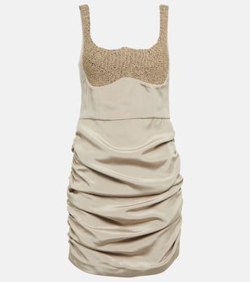 Minikleid Almeria aus einem Seidengemisch | The Mannei