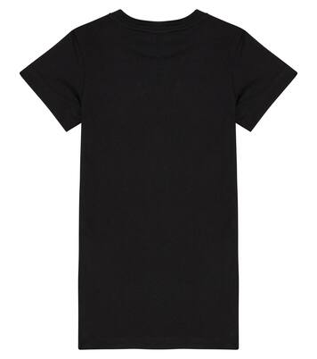 Logo cotton jersey dress | Balmain Kids