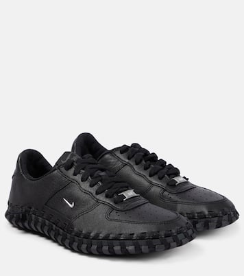 x Jacquemus J Force 1 metallic leather sneakers | Nike