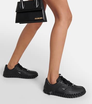 x Jacquemus J Force 1 metallic leather sneakers | Nike