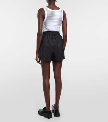 High-Rise Shorts aus Re-Nylon | Prada