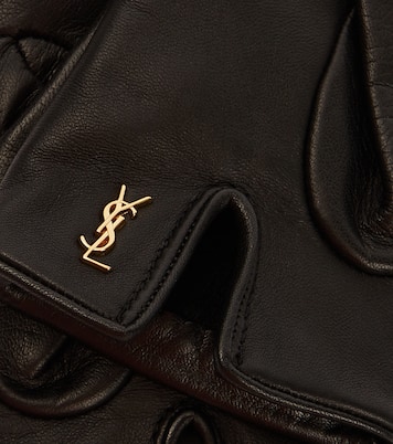 Guanti Cassandre in pelle | Saint Laurent