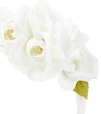 Floral-appliqué headband | Monnalisa