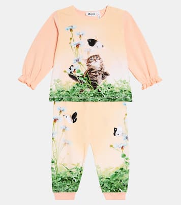 Baby Elina T-shirt and Susanne pants set | Molo