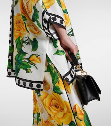 Oversize-Hemd aus Seide | Dolce&Gabbana