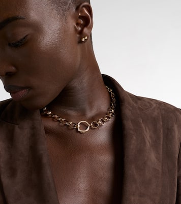 Antifer 18kt rose gold necklace with diamonds | Repossi