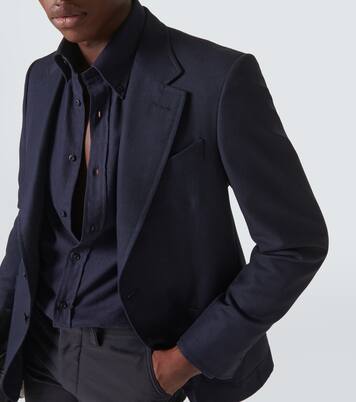 Anzugjacke aus Wolle, Mohair und Seide | Tom Ford