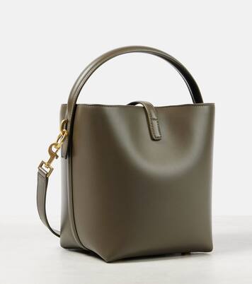 Le 37 leather bucket bag | Saint Laurent