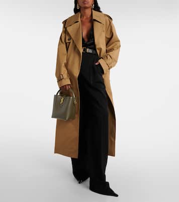 Le 37 leather bucket bag | Saint Laurent