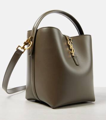 Le 37 leather bucket bag | Saint Laurent