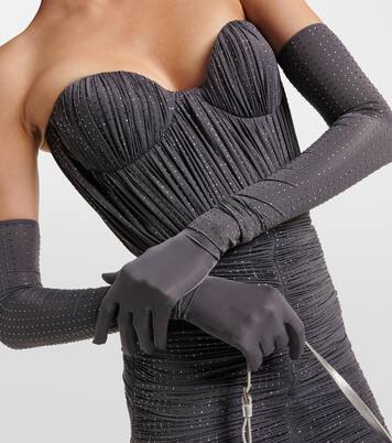 Robe midi à cristaux | Alex Perry