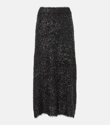 Midirock aus Lamé | Jardin des Orangers