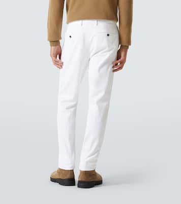 Comfort mid-rise cotton chinos | Zegna