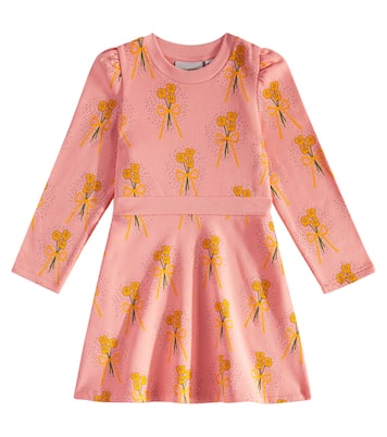 Robe Winter Flowers en coton | Mini Rodini