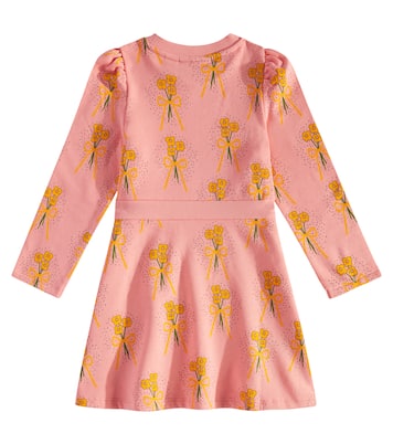 Robe Winter Flowers en coton | Mini Rodini