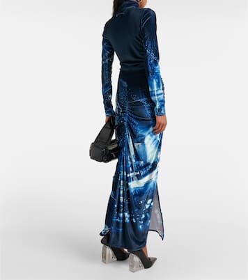 Abito lungo Pigalle in velluto | Jean Paul Gaultier