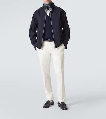 Reversible cotton herrington jacket | Dunhill