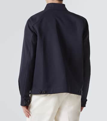 Reversible cotton herrington jacket | Dunhill