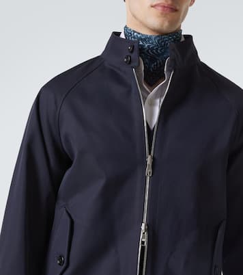 Reversible cotton herrington jacket | Dunhill