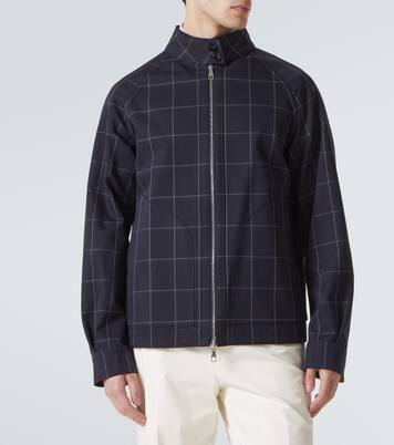 Reversible cotton herrington jacket | Dunhill