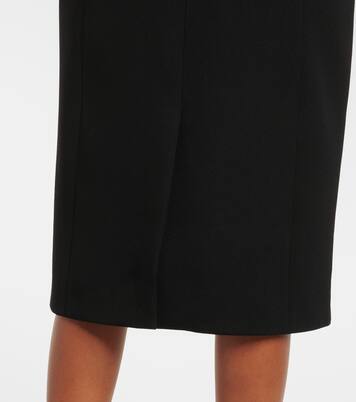 Hourglass wool midi skirt | Balenciaga