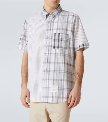 Patchwork-Hemd aus Baumwolle | Thom Browne