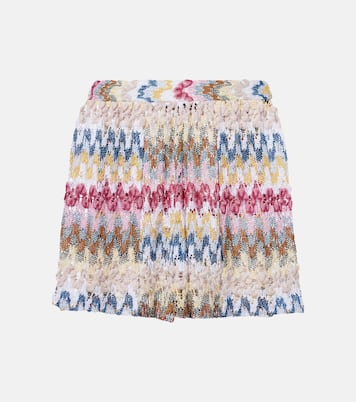 Knitted lamé shorts | Missoni