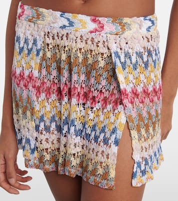 Knitted lamé shorts | Missoni