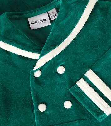 Sailor cotton velour dress | Mini Rodini