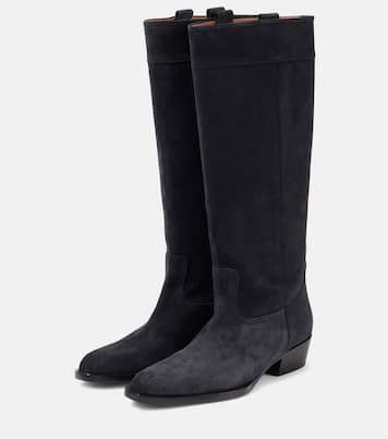 Helena 35 suede cowboy boots | Paris Texas