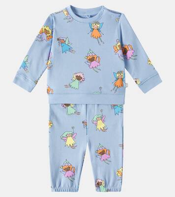 Baby - Felpa e pantaloni sportivi in cotone | Stella McCartney Kids