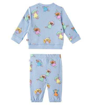 Baby - Felpa e pantaloni sportivi in cotone | Stella McCartney Kids