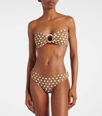 Culotte de bikini Coronada à pois | Marysia