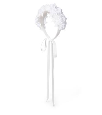 Floral-appliqué headband | Monnalisa