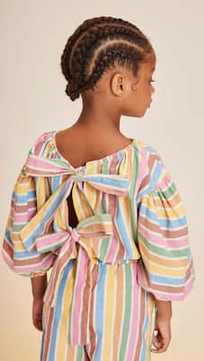 Striped cotton blouse | Fábula