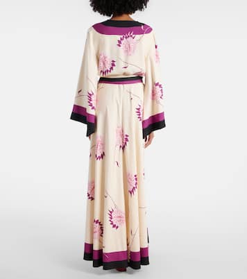 Floral wrap dress | La DoubleJ