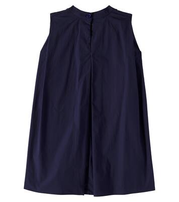 Logo cotton dress | Moschino Kids