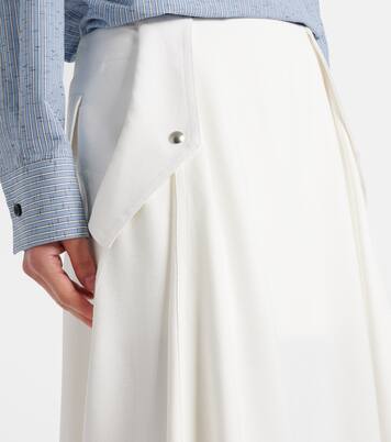 Pleated midi skirt | Bottega Veneta