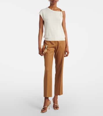 Top asimétrico de jersey | Altuzarra